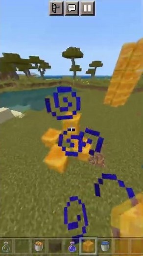 Secret lava water and bubble column with honey