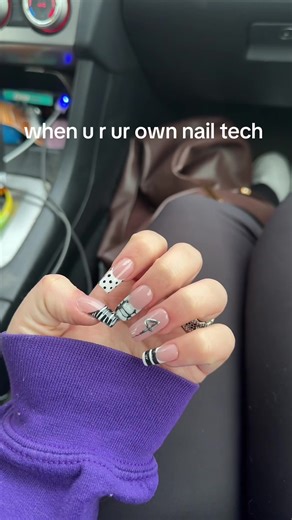 Creative Birthday Nails Design for Four-Year-Old