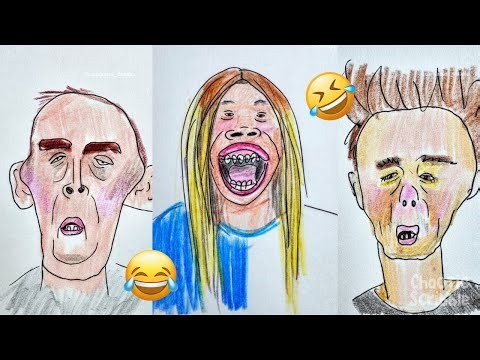 These Hilarious Scribble Drawings of Real People Will Leave You Laughing 🤣👥