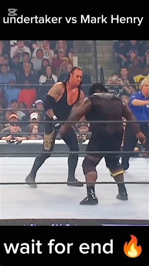 The undertaker vs Mark Henry wait for end 🔥 #viral #trending #shorts