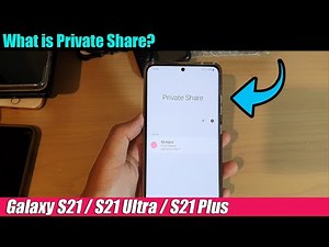 What is Private Share on New Samsung Galaxy Phone?