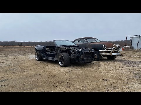 I cut a mustang in half?! (Part 1) mustang swap 50’s ford