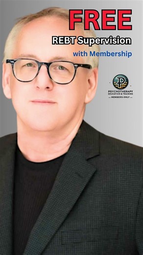 Free REBT Supervision for Members — Nov 23 @ 9 AM ET