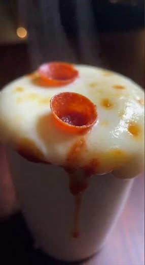 1 Minute Microwave Mug Pizza Recipe | Easy Dorm Meal (ASMR)