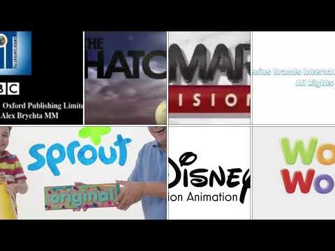 Astroblast, Dan Vs, Full House, HOI, MK, Rainbow Rangers, Snoopy Show, WordWorld Credits Remix