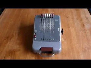 The Addimult Ziffrex adding machine