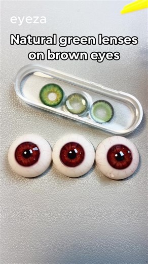 Natural Green Contacts for Brown Eyes: A Stunning Choice