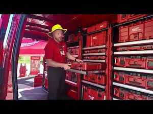 Milwaukee Packout Van Racking System | Factory Tour & First Look (Pipeline 2025)
