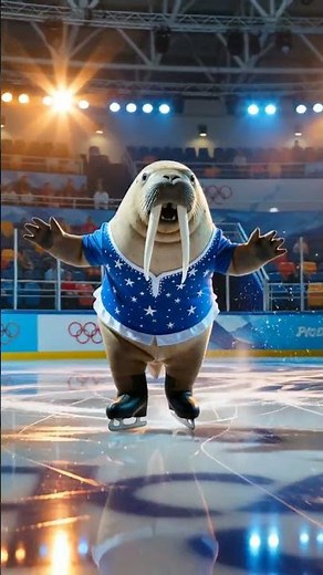 Walrus Spin Fail = Perfect Pose! 😂