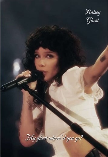 Halsey Ghost cover🤍 #halsey #halseyghost