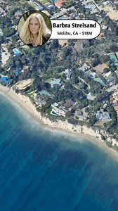Barbra Streisand Mansion in Malibu, California #barbrastreisand #barbra #streisand #wealth #actor | Real Estate of Stars
