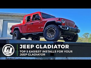 Top 5 Easiest Jeep Gladiator Mods