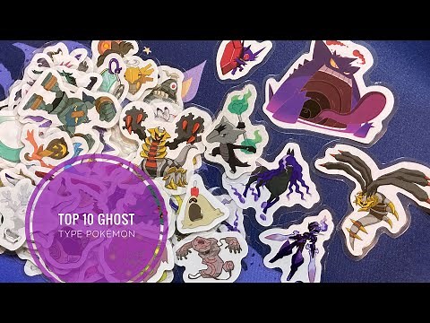 Ranking Ghost Type Pokémon - TOP 10 Ghosts