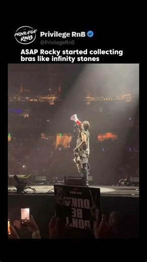 ASAP Rocky started collecting bras like infinity stones