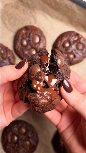 Fudgy Double Chocolate Cookies 🍪 | Better Than a Brownie!