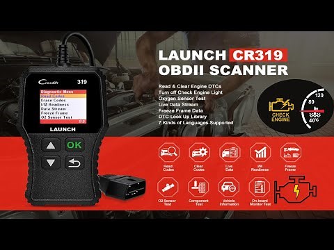LAUNCH CR319 Review: FIX Your Check Engine Light !
