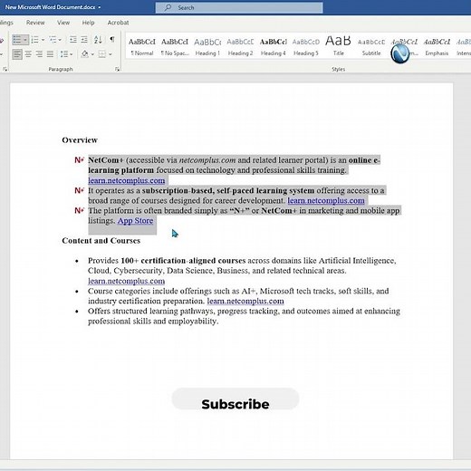 Create AMAZING Custom Bullet Points in Microsoft Word