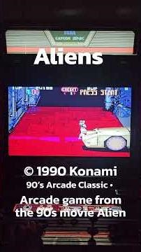 ALIENS (Arcade) – Konami’s Legendary Sci-Fi Shooter