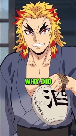 Why did rengoku's father leave the demon slayer corps?
