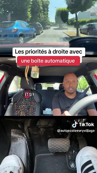Priorités à droite en boîte automatique
