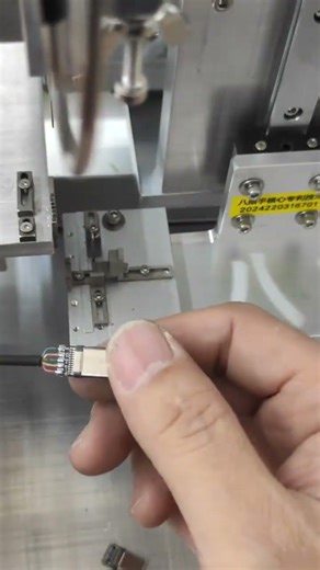 Spring wire soldering machine #Eight-finger new R&D material