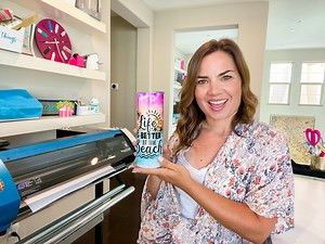 10K views · 154 reactions | Have a messed up sublimation tumbler..or no sublimation printer at all? You can wrap tumblers in custom printed vinyl. Link to full video in the comment | Silhouette School with Melissa Viscount | Facebook