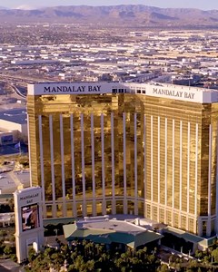 Happy #EarthDay 🌎 Here at the Mandalay Bay complex, we know big spaces demand bold energy solutions. To meet this, we proudly house one of America’s largest contiguous rooftop solar array, spanning 26 acres and generating 8.3 million watts of energy. This is just one step in our journey toward a more sustainable Vegas and a cleaner world beyond. | Mandalay Bay Resort and Casino