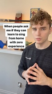 5.1K views · 54 reactions | YES you can! You can learn to sing from home AND have zero experience as a singer. Follow me to learn exactly how to do that, and click the link in my bio if you want even more details on how to sing. | Nick Higgs The Singer | Facebook