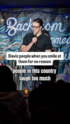 Matthew Puzhitsky | “A smile without reason is a sign of a fool” -Babushka🪆 . . . #slavic #standup #comedy #slavicmemes #relatable #russian #russianmemes... | Instagram