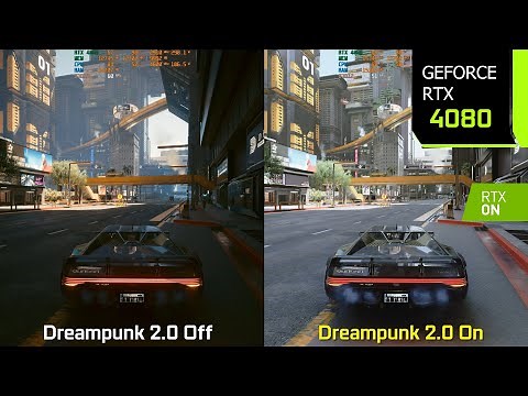 Cyberpunk 2077 Dreampunk 2.0 Ultra Photorealistic Lighting Mod - Graphics/Performance Comparison