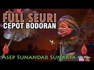 Cepot Diontrog Jurig Jariyan Wayang Golek Asep Sunandar Sunarya