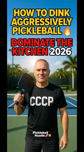 How to Dink Aggressively Pickleball 🔥 Dominate the Kitchen 2026