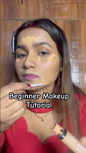 Beginner Makeup Tutorial for Indian Skin in 60 Secs! ✨