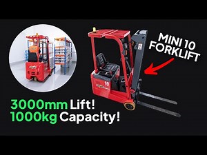 Forklift for Narrow Aisles & Low Ceilings | Meet the Kelvin Mini 10