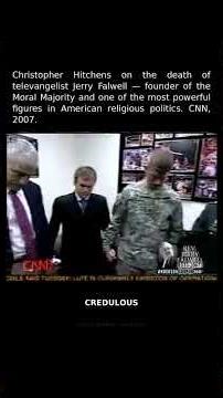 Hitchens asked if Falwell is in heaven — CNN, 2007 #Shorts