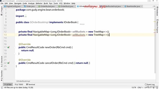 11-10 撮合处理器-OrderBook-1