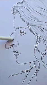 How to draw a nose ✏️ Easy trick for Beginners! Pro Tip - Adjust triangle size to change shape! 🔺️ #art #artwork #artist #draw #drawing #skech #pencildrawing #nose #illustration #satisfying | Eyeinspired