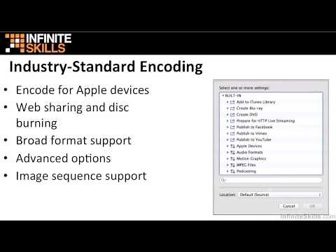 Apple Compressor 4.1 Tutorial | What Is Compressor?
