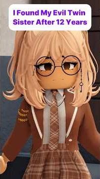 💖Roblox Family Story | I Found My Evil Twin Sister After 12 Years #roblox #robloxstory #berryave
