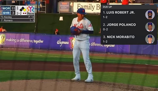 Mikey Romero … again!The Boston Red Sox prospect goes deep for the second time today. He’s 2-for-4 with two home runs (8) and four RBI (34) in Triple-A.
