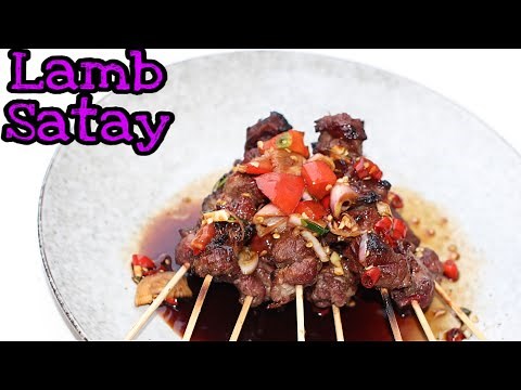 Sate Kambing - Lamb Satay
