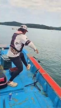 You're risking your life on the fishing rod while offshore fishing??