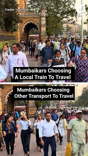 Max relatable to Mumbaikars! #Mumbai #Mumbaikar #MumbaiLocal | Mumbai Live - Marathi