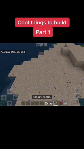 Cool thing to build in Minecraft part 1 #minecrafttutorial #fyp #foryoupage #foryou