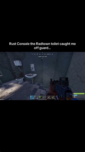 Rust Console the Radtown toilet caught me off guard…#shorts #rust #rustconsole