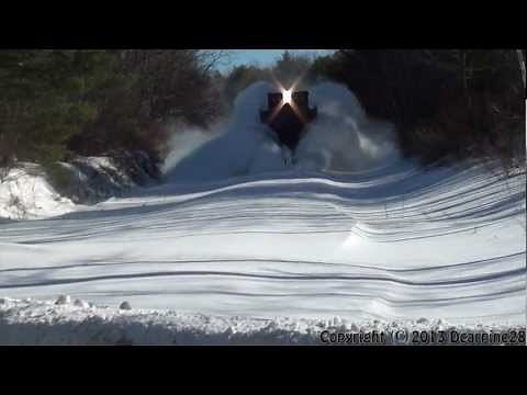 Snow Plow Extra and an Empty Oil Train
