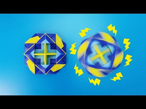 [Paper Blade] ThunderStorm (Defense type) Origami Tutorial
