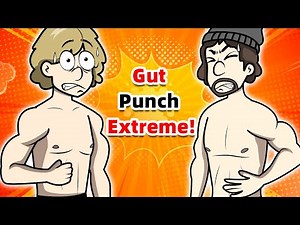 Gut Punch Extreme! FBB Gets a Gut Punch and Belly Punch To The Stomach