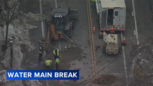 Water main break closes Spruce Street near Penn Medicine hospitals in University City