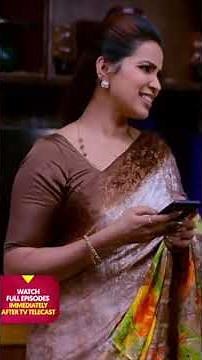 97 Full: Brown Satin Saree | Hot Tamil aunty in Saree blouse - Indian Bhabhi